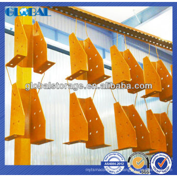 warehouse heavy duty upright protector/upright column guard for pallet rack